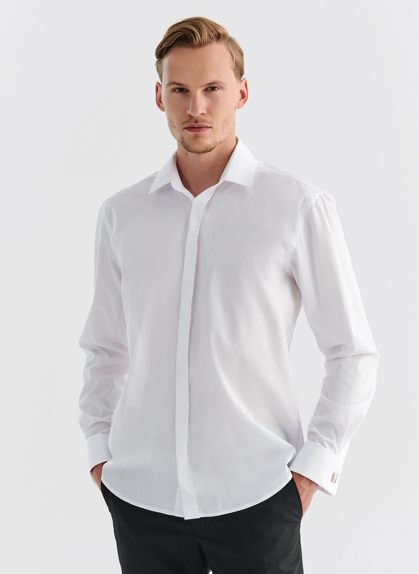 Koszula męska WIT P000B-1X-406-B-K - Pako Lorente