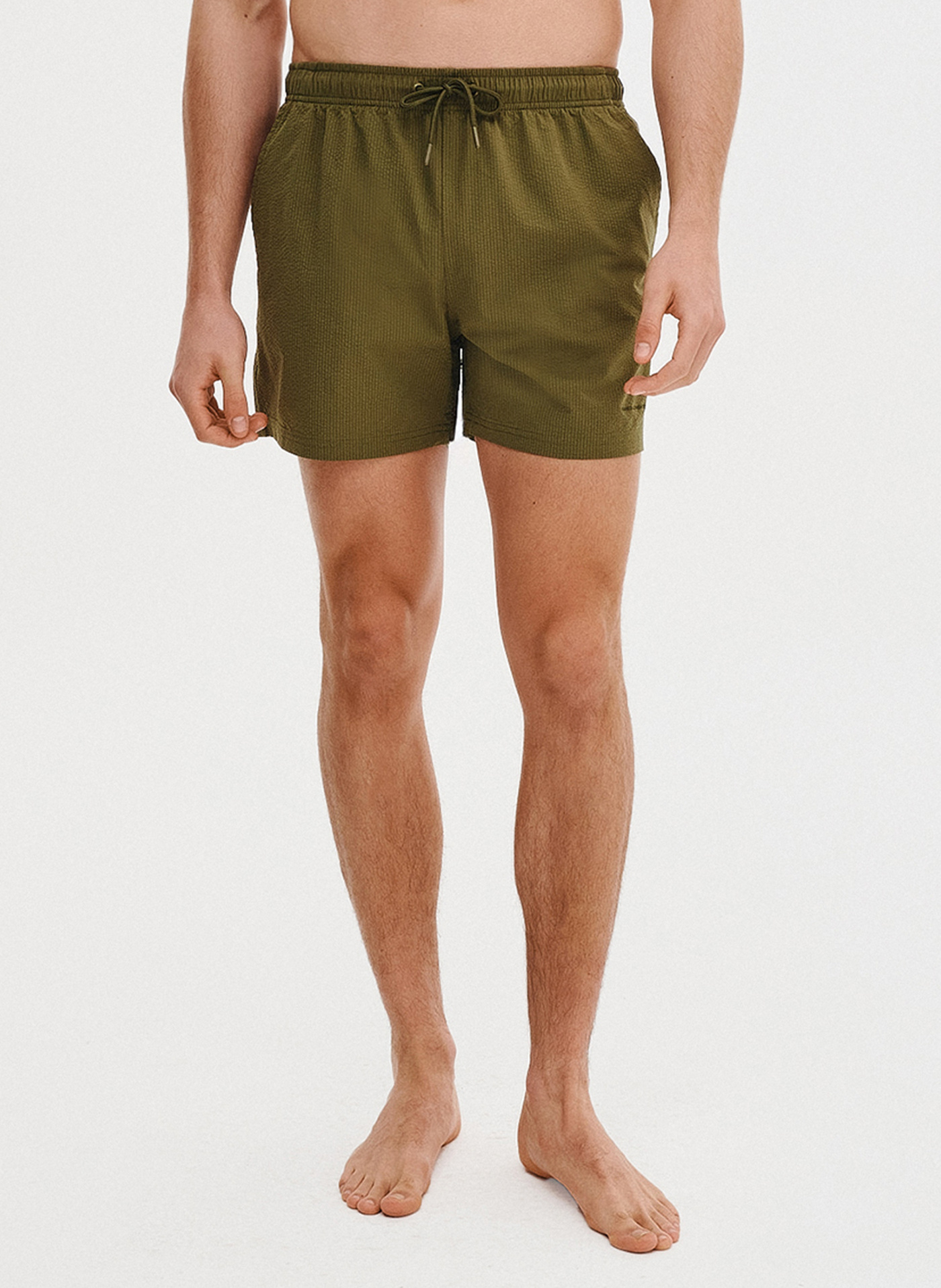 PAKO LORENTE - Zielone szorty kąpielowe męskie - Pako Lorente