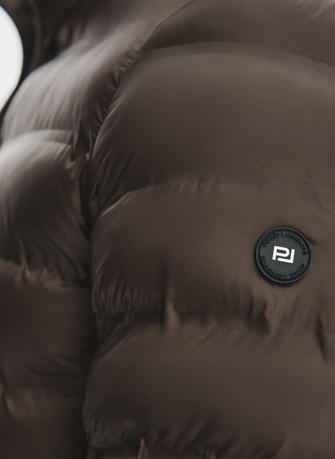 Brązowa kurtka pikowana - Pako Lorente