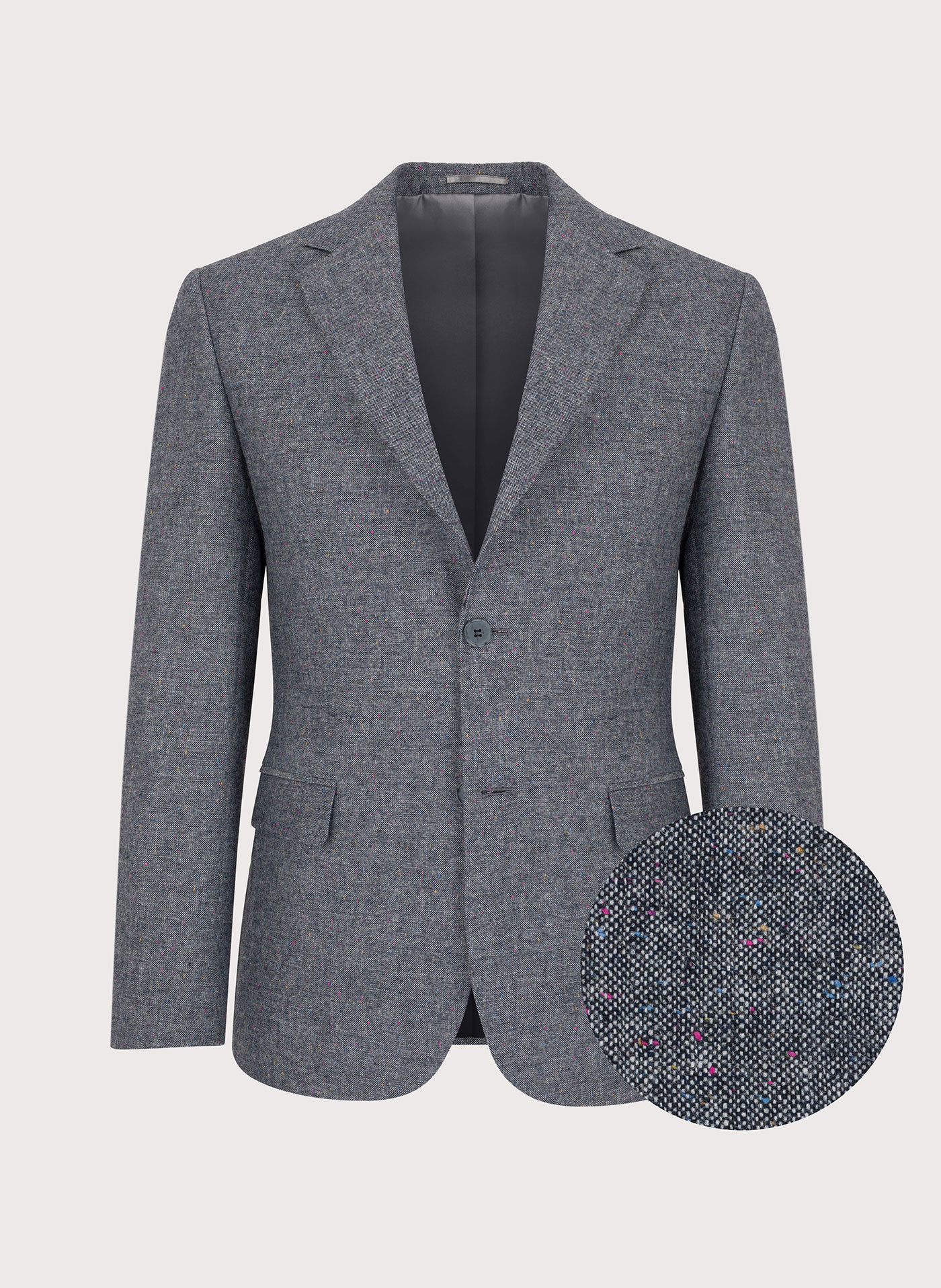 Szara marynarka męska P22WP-3X-043-S-S - Pako Lorente - Pako Lorente