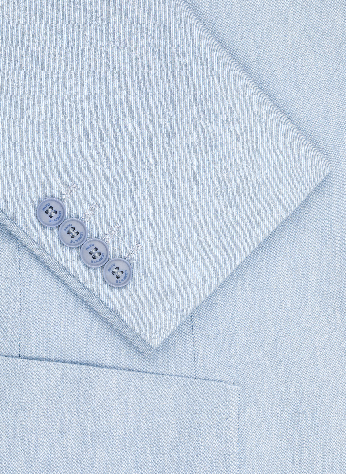 PAKO LORENTE - Niebieska marynarka męska z lnu - Pako Lorente