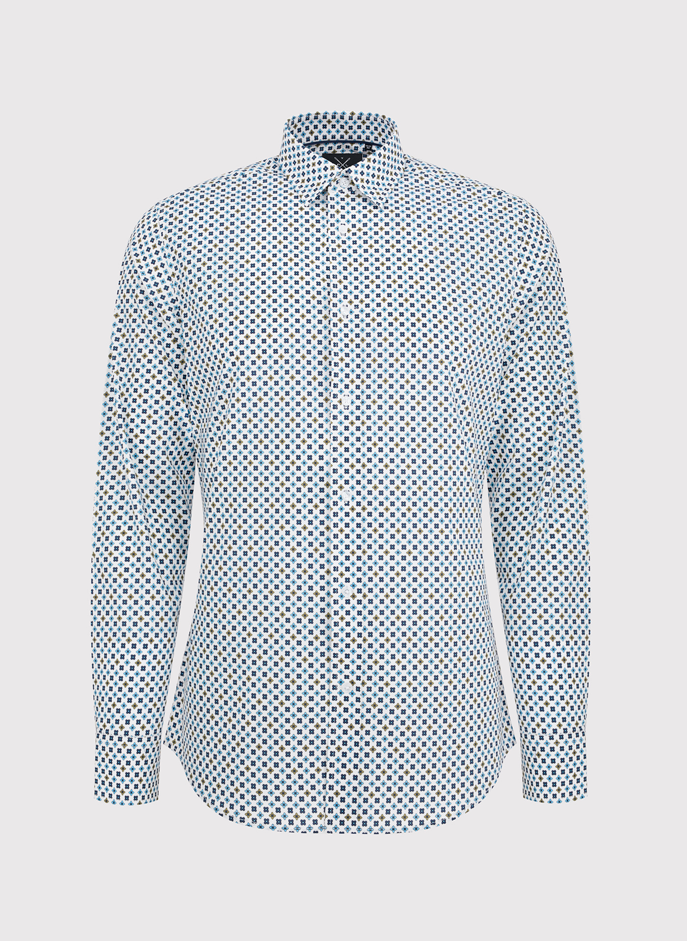 Koszula męska w geometryczny wzór - Pako Lorente
