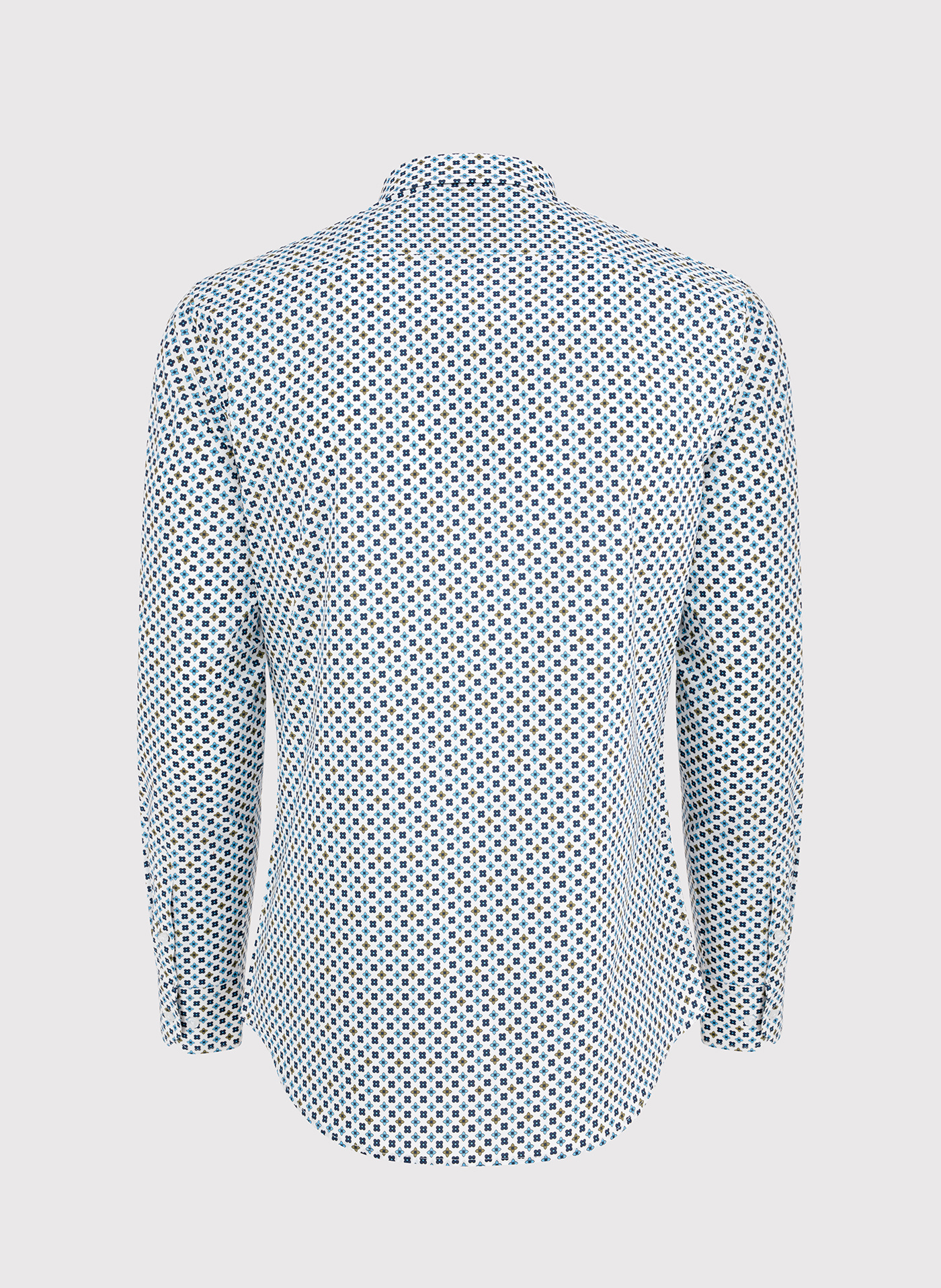 Koszula męska w geometryczny wzór - Pako Lorente