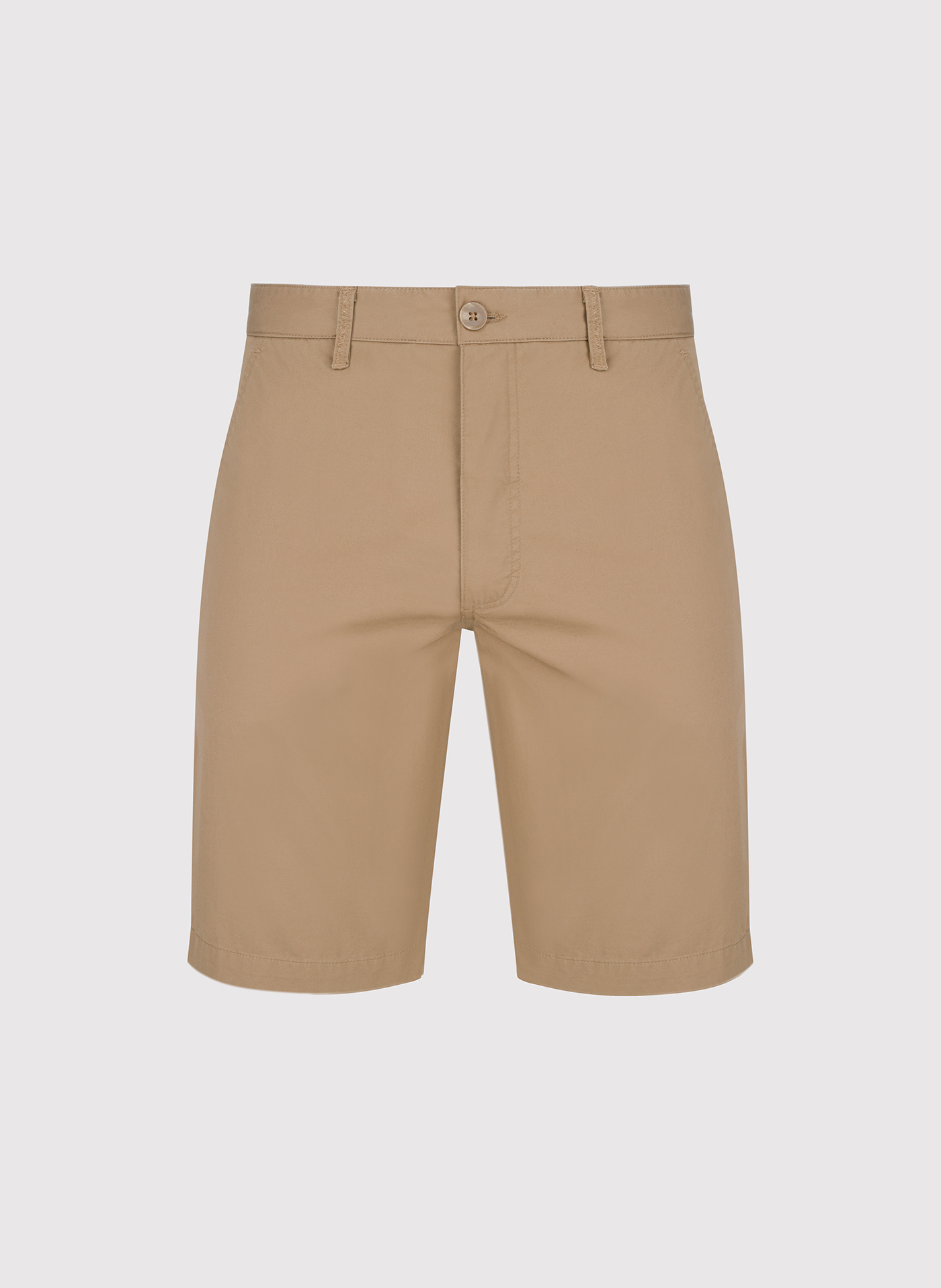 PAKO LORENTE - Bawełniane beżowe szorty męskie - Pako Lorente
