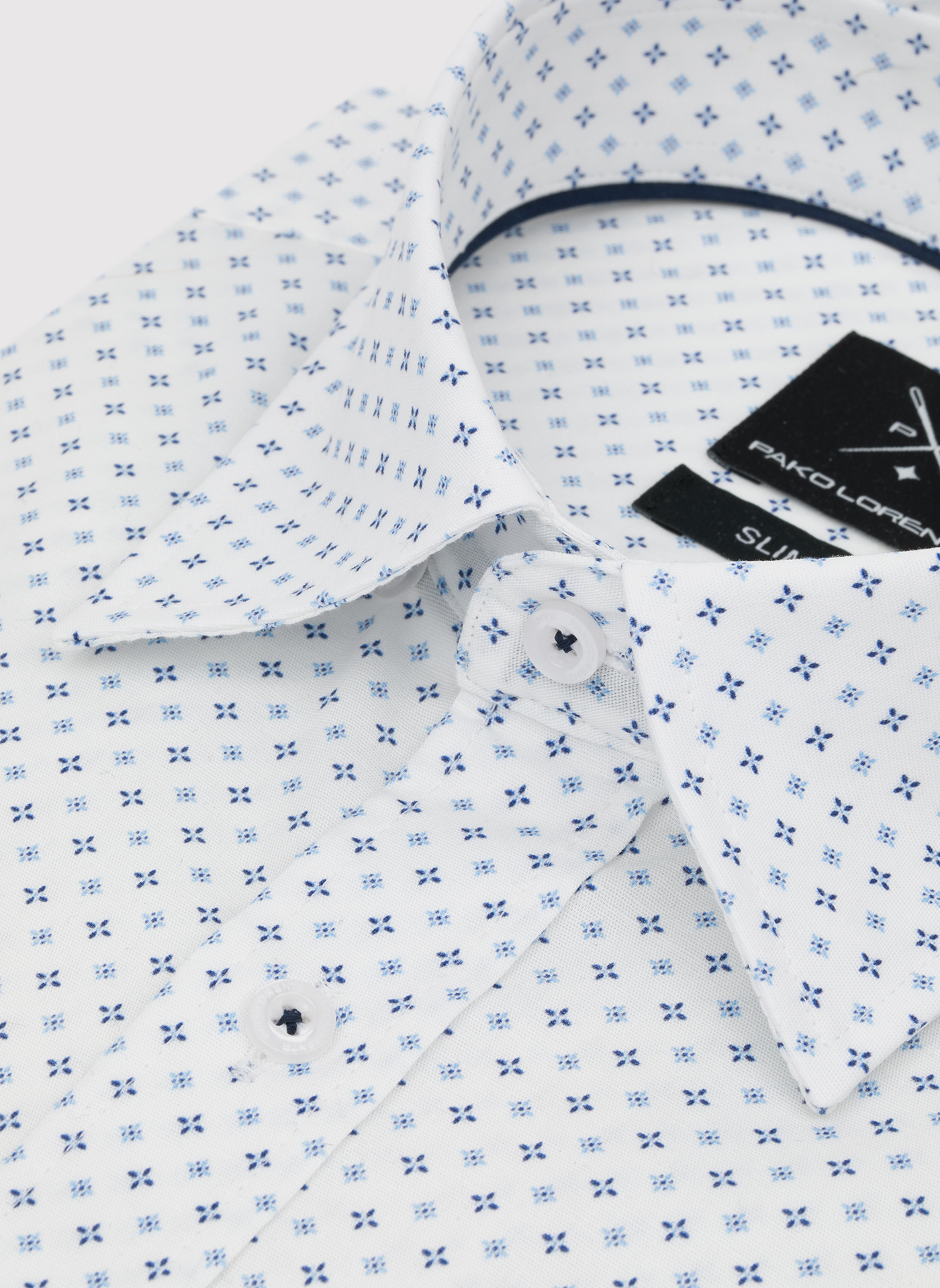 Koszula męska w mikrowzór - Pako Lorente