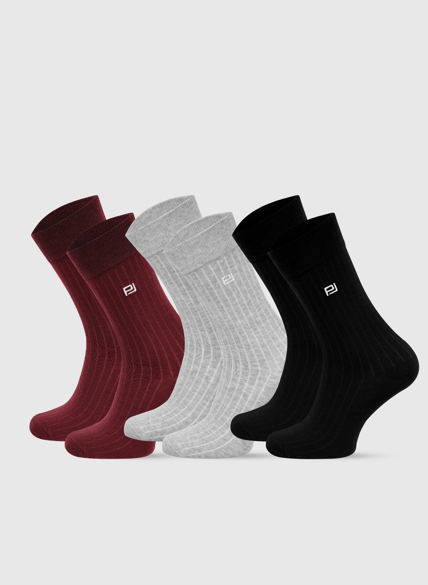 PAKO LORENTE - Zestaw skarpet męskich w prążek - Pako Lorente