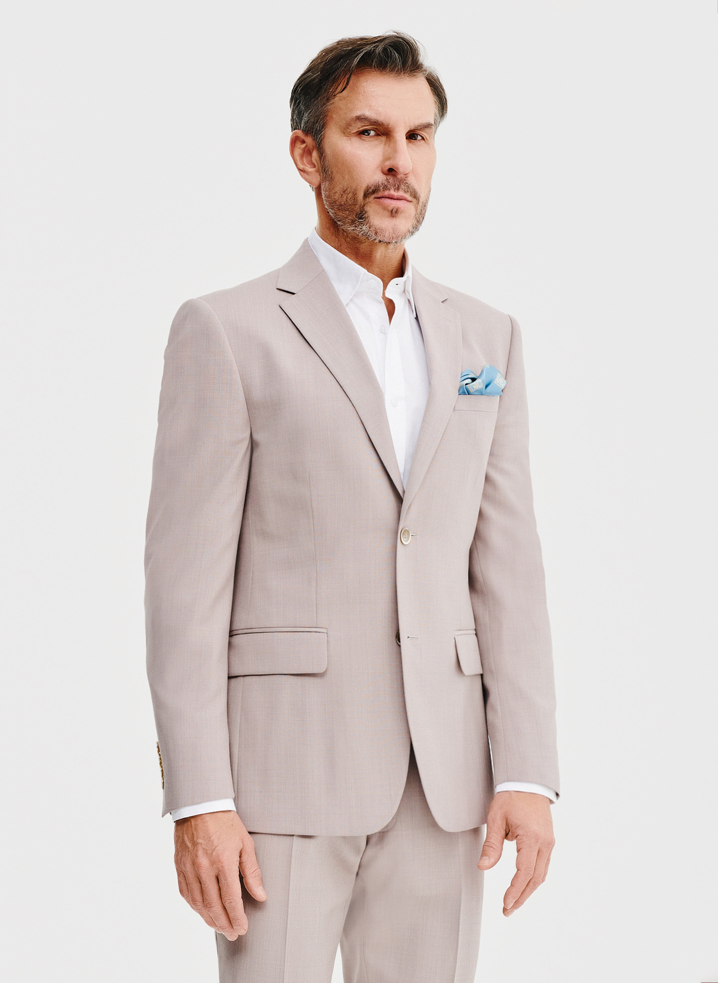 Marynarka garniturowa w kolorze różowym - Pako Lorente