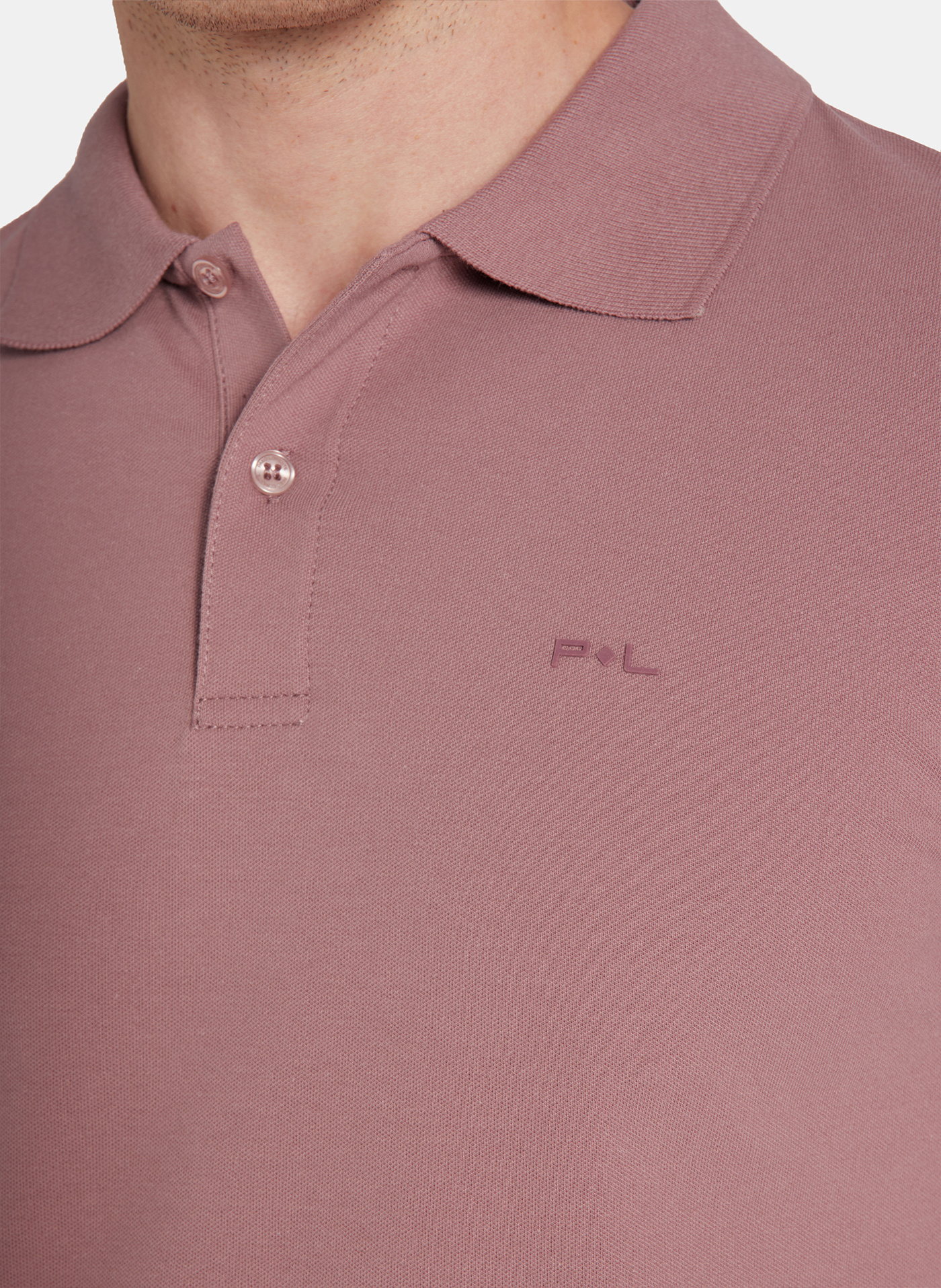 PAKO LORENTE - T-shirt polo w różowym kolorze - Pako Lorente