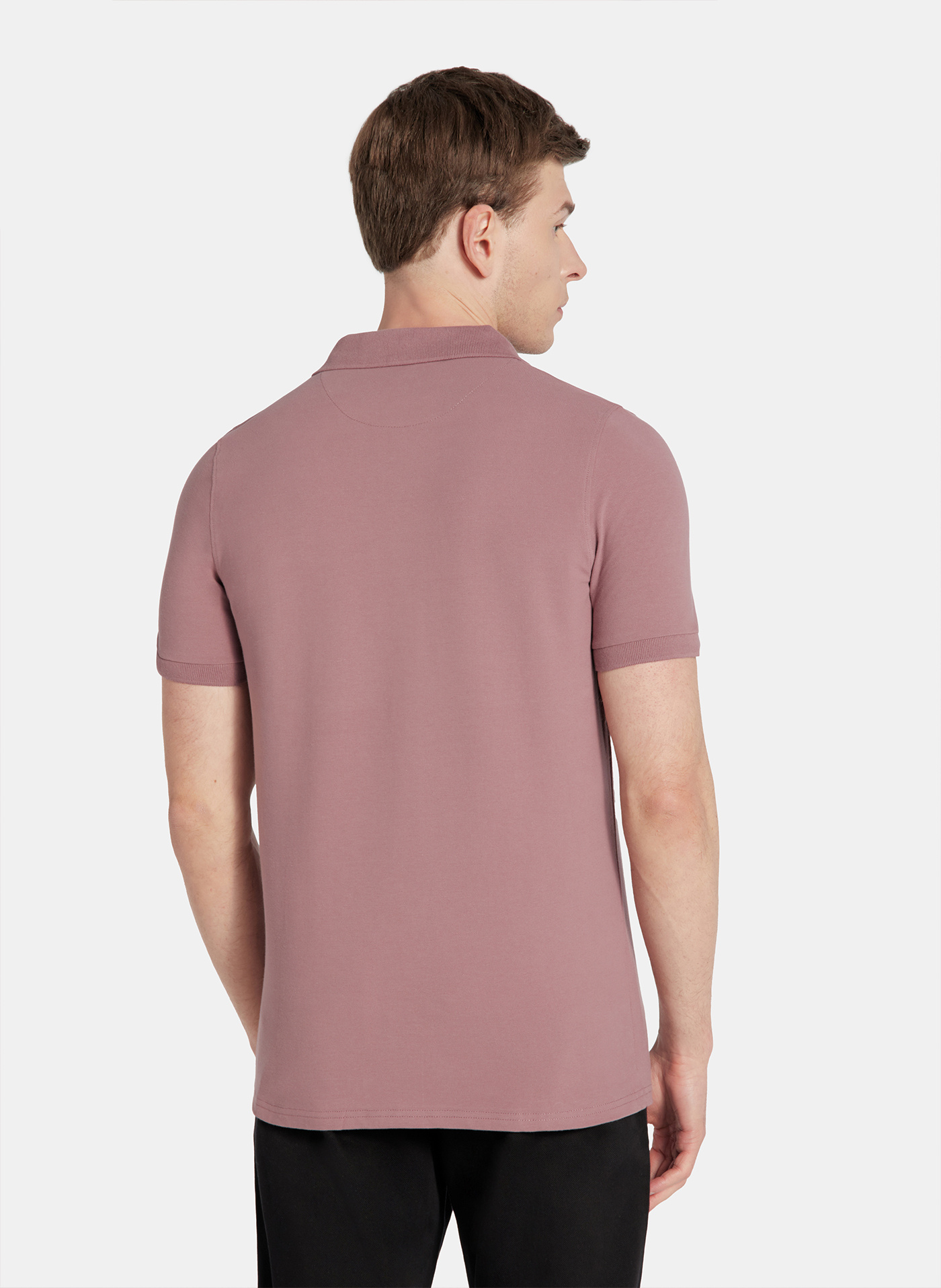 PAKO LORENTE - T-shirt polo w różowym kolorze - Pako Lorente