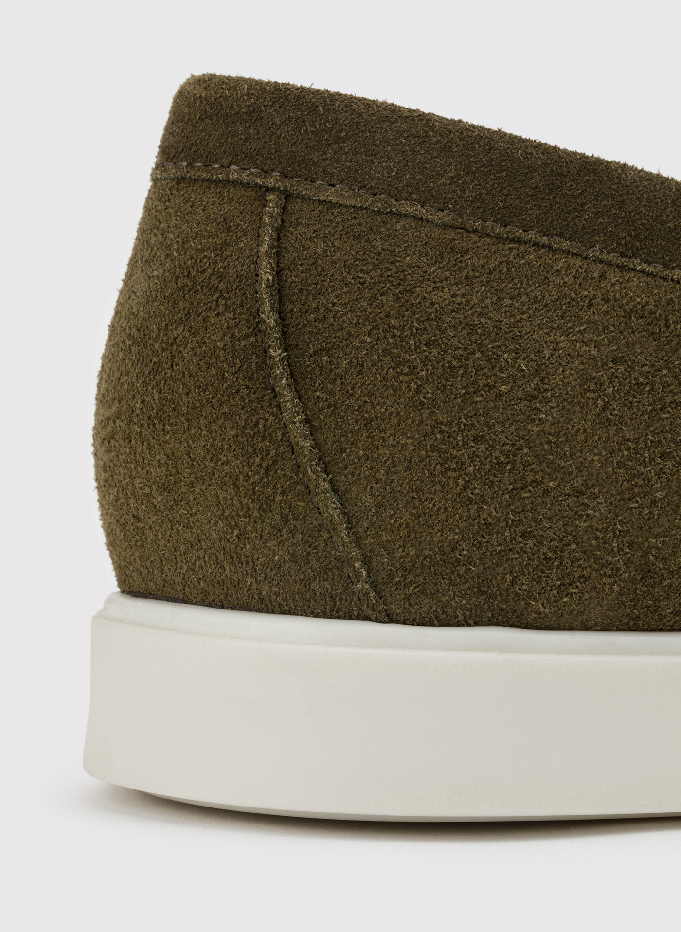 PAKO LORENTE - Zielone mokasyny męskie z frędzlami - Pako Lorente