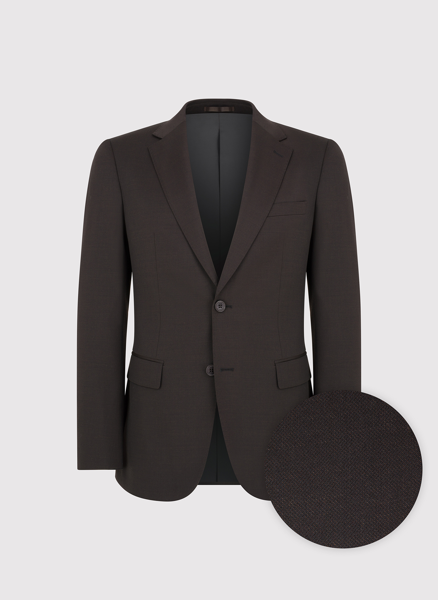 Brązowa marynarka garniturowa - Pako Lorente