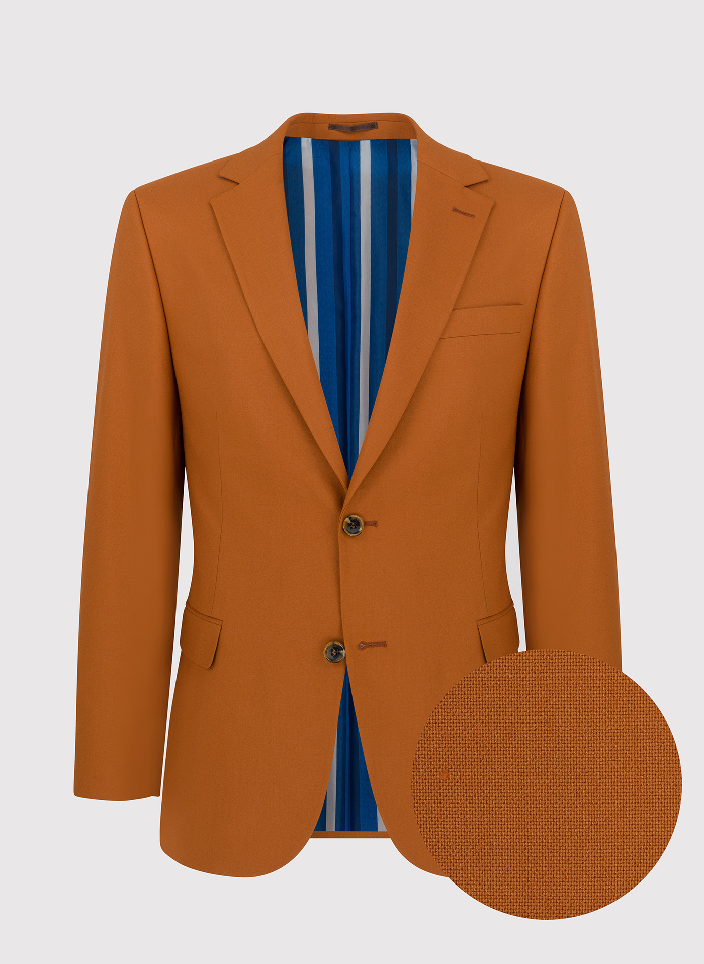 Pomarańczowa marynarka garniturowa P22SF-3G-021-P-S - Pako Lorente