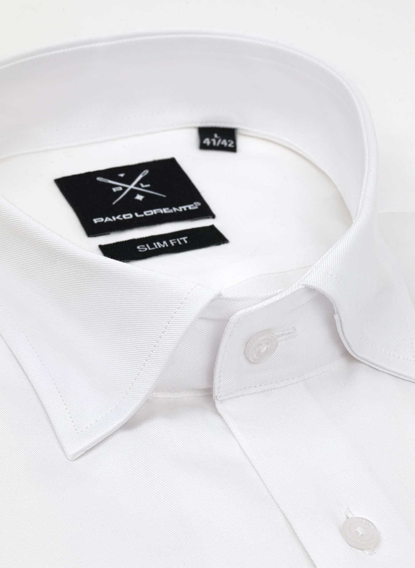 Koszula męska w kolorze białym P21WF-1X-174-B - Pako Lorente