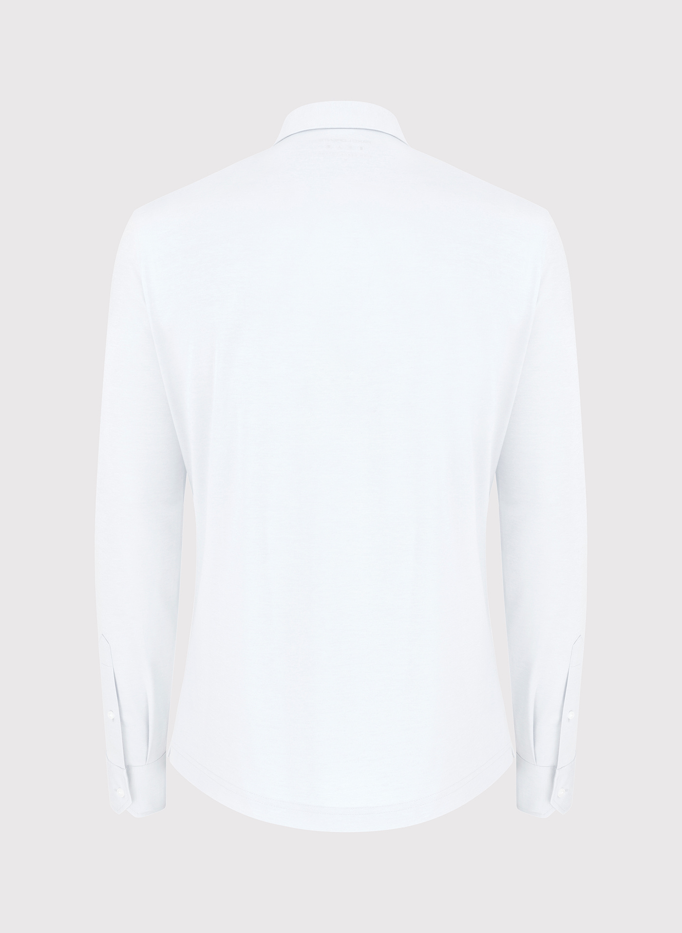 Biała koszula męska z długim rękawem - Pako Lorente
