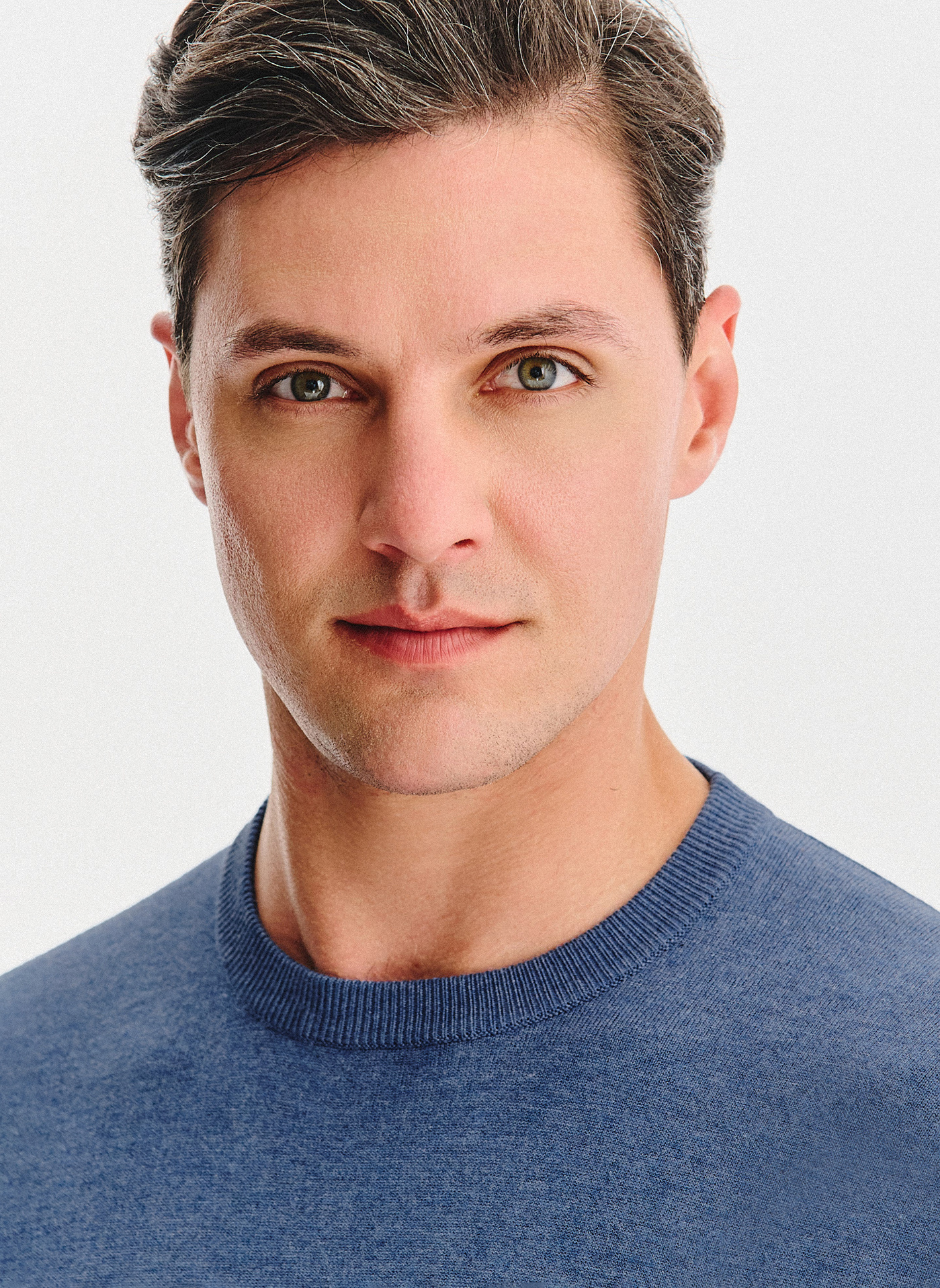 Niebieski sweter męski - Pako Lorente