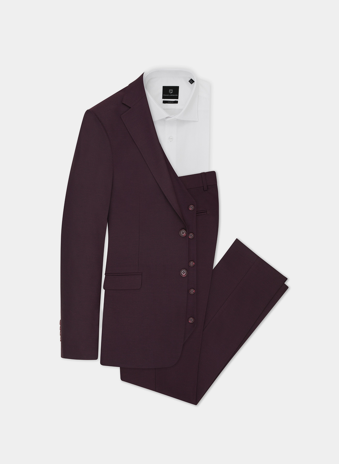 Spodnie męskie garniturowe P21WF-6G-065-D - Pako Lorente