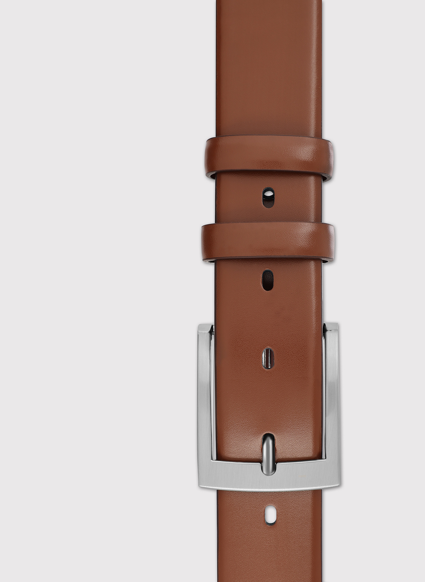 PAKO LORENTE - Kamelowy skórzany pasek męski - Pako Lorente