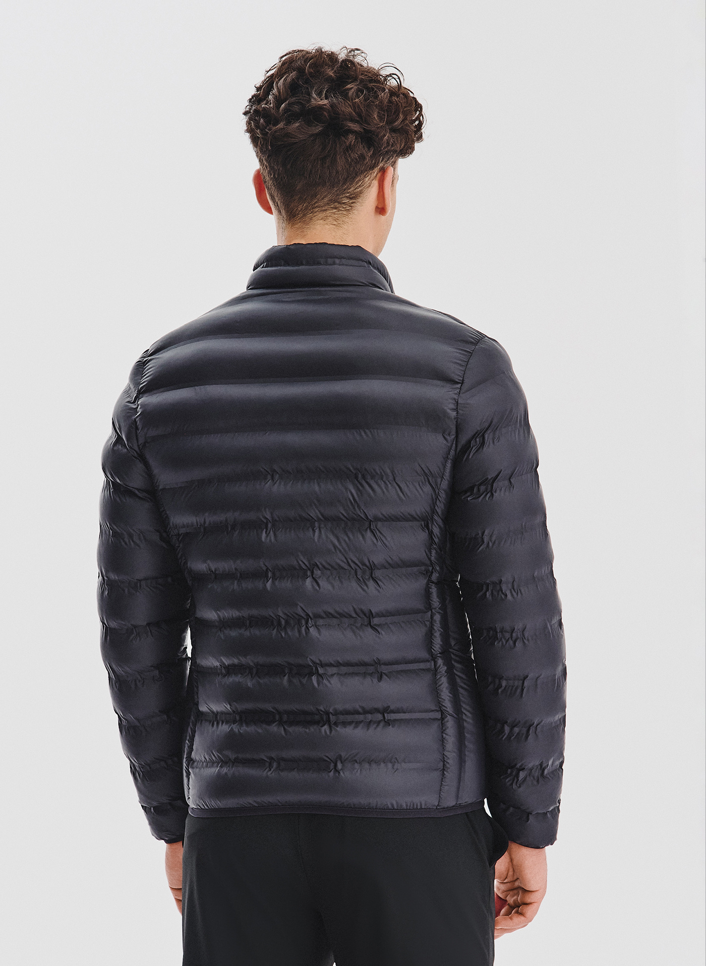 Czarna kurtka pikowana - Pako Lorente