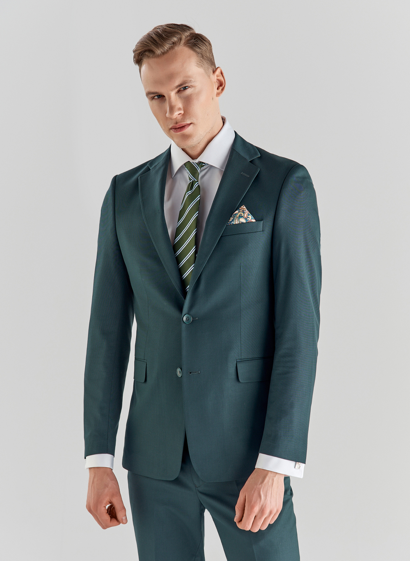 Spodnie męskie garniturowe P21WF-6G-078-Z - Pako Lorente