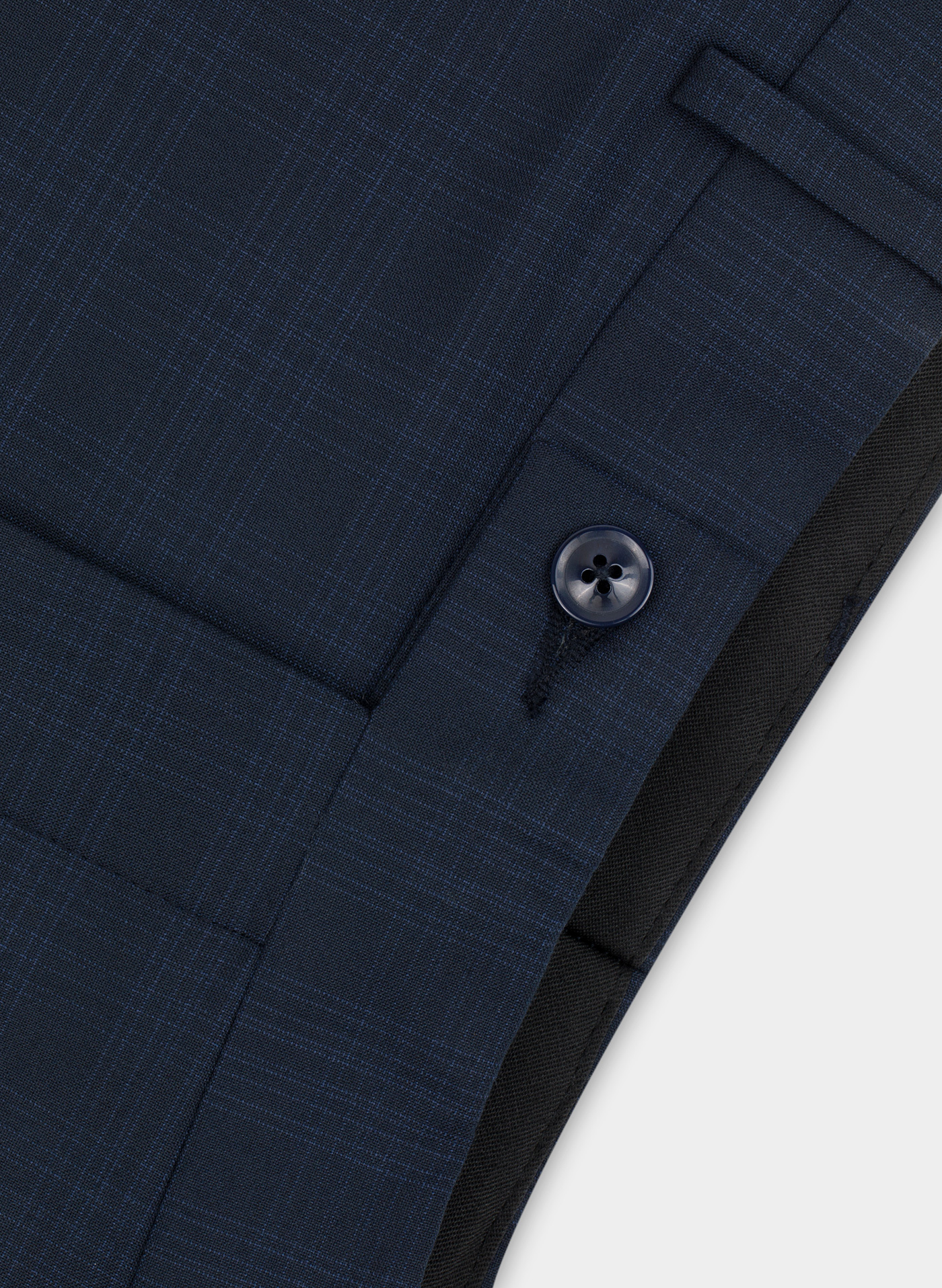 Granatowe spodnie garniturowe P21WF-6G-062-G - Pako Lorente