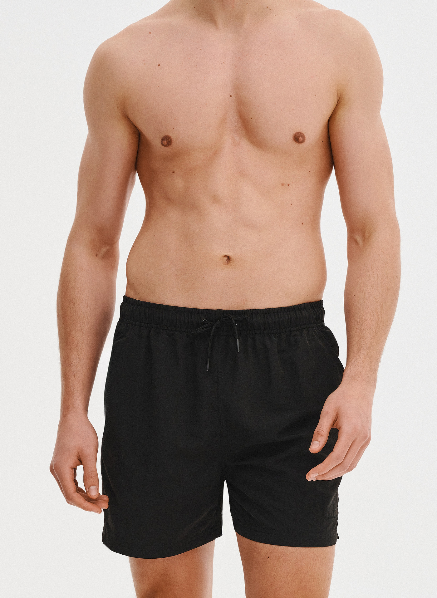 PAKO LORENTE - Szorty kąpielowe męskie w czarnym kolorze - Pako Lorente