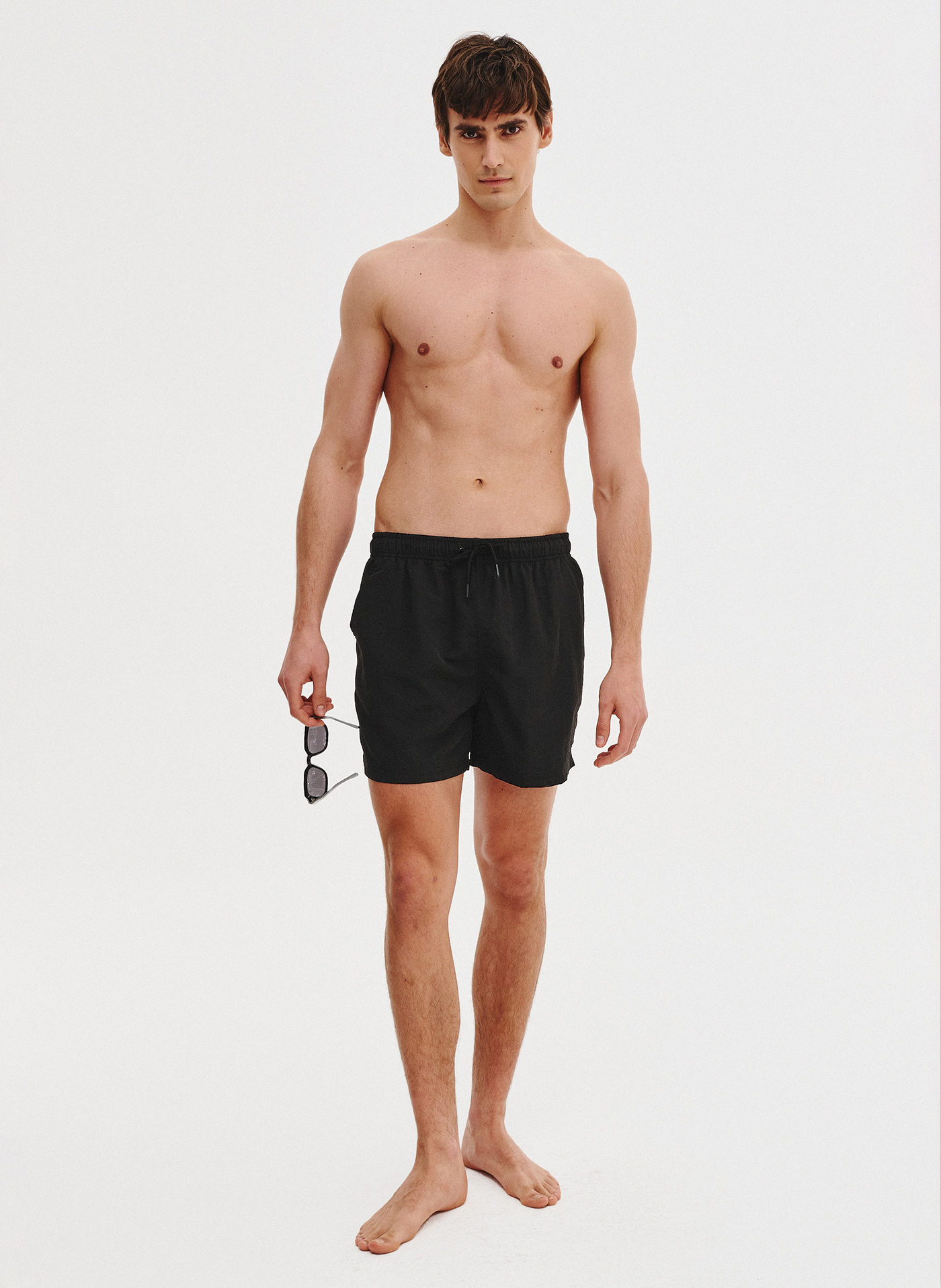 PAKO LORENTE - Szorty kąpielowe męskie w czarnym kolorze - Pako Lorente