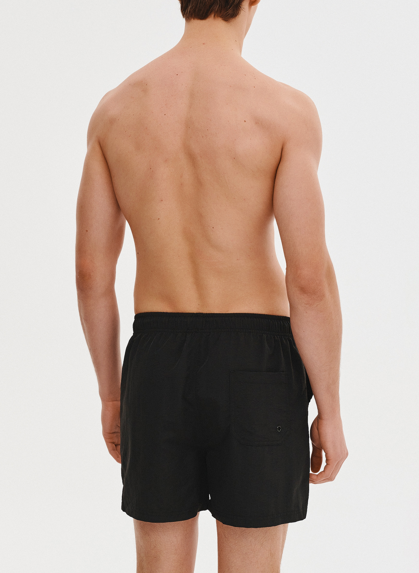 PAKO LORENTE - Szorty kąpielowe męskie w czarnym kolorze - Pako Lorente