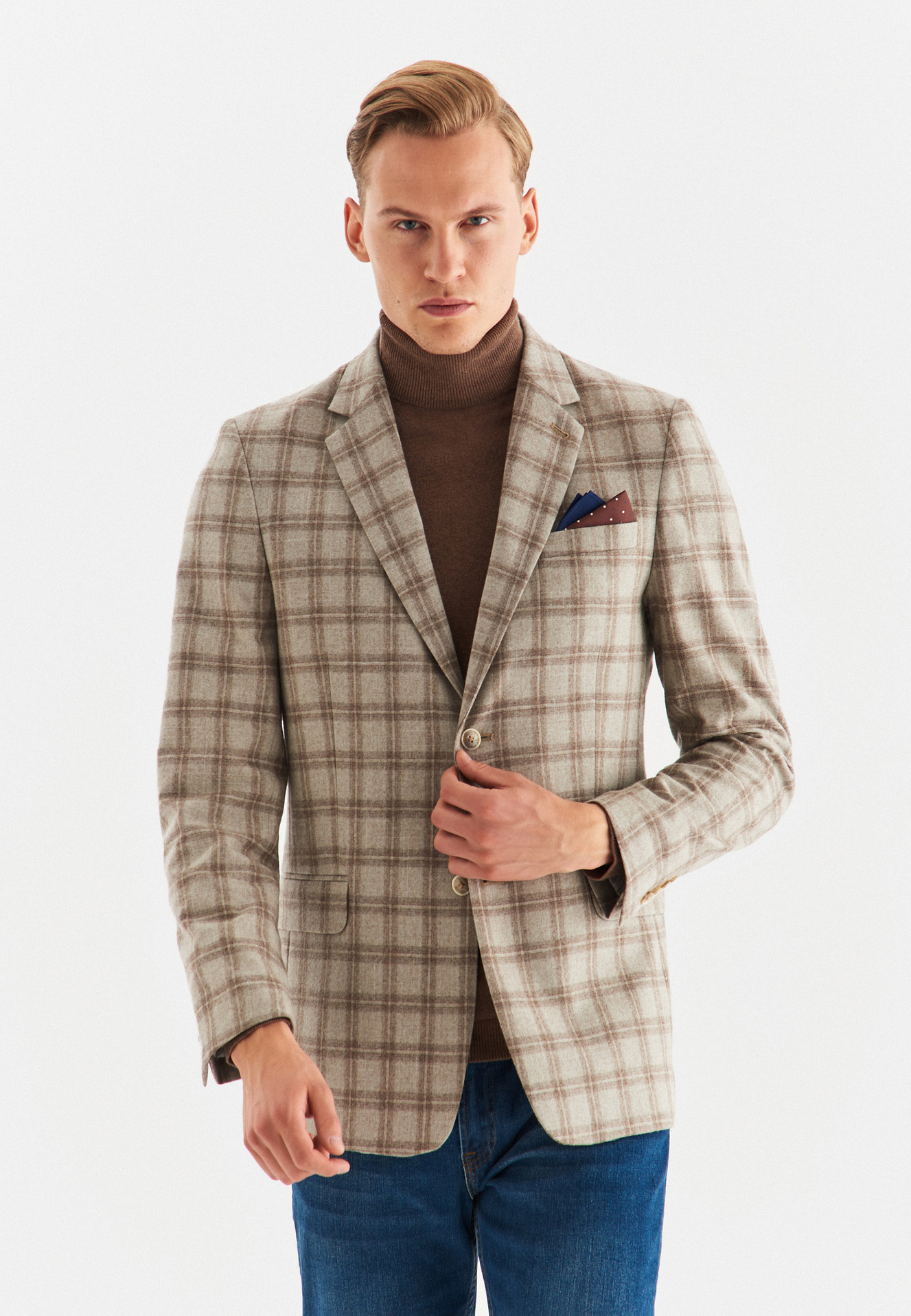 Marynarka męska P22WP-3X-034-E-S - Pako Lorente