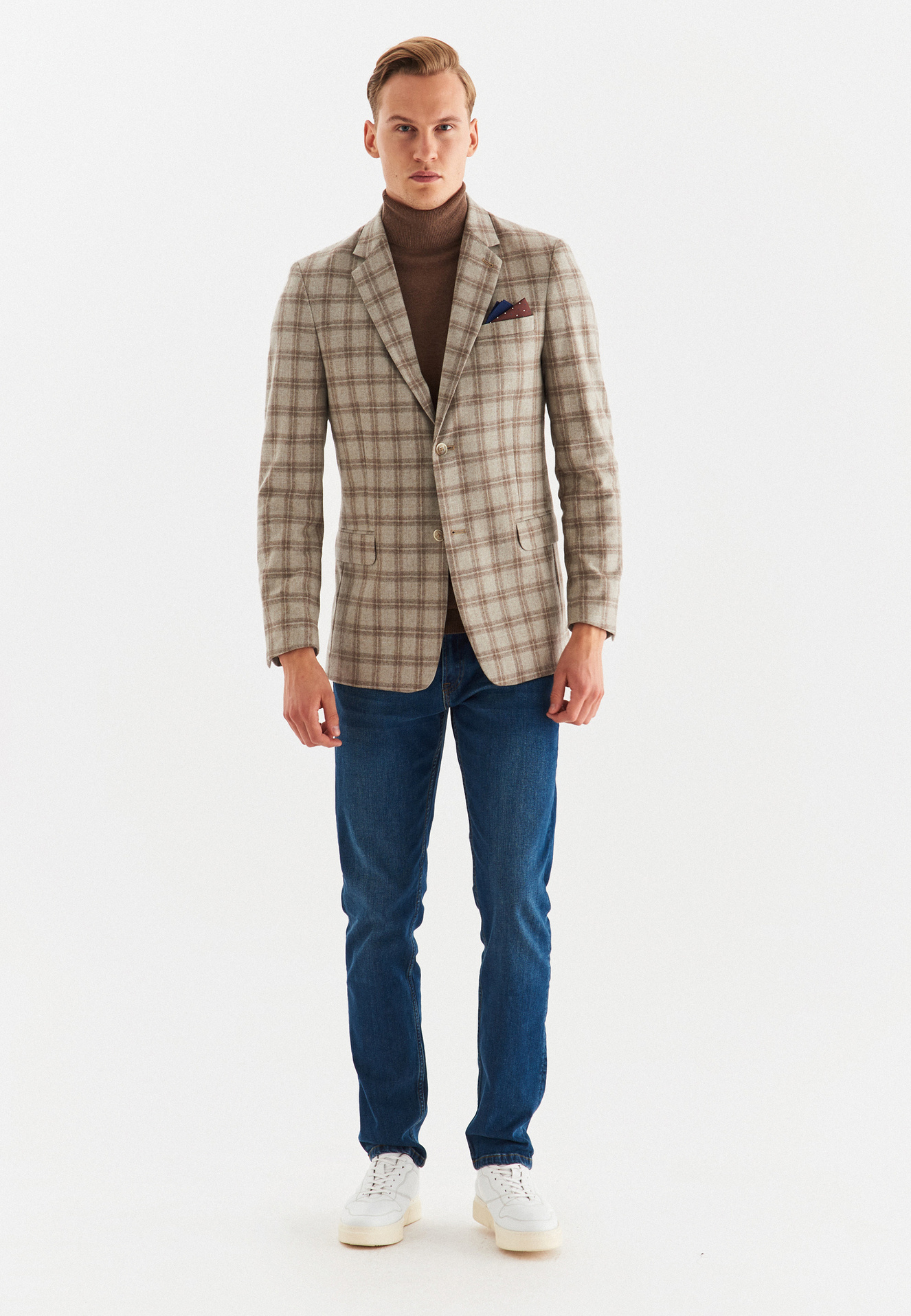 Marynarka męska P22WP-3X-034-E-S - Pako Lorente