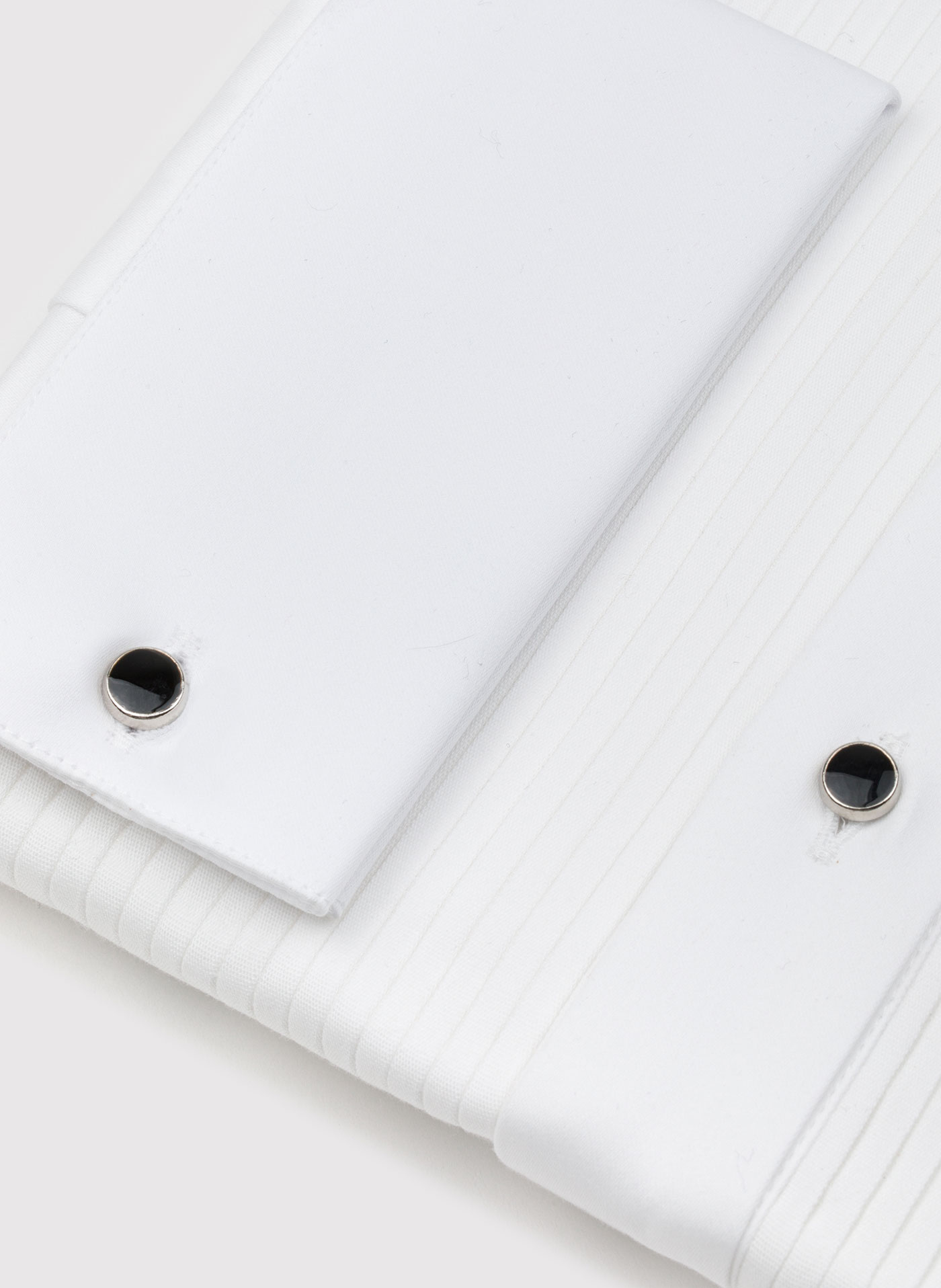 Biała smokingowa koszula męska - Pako Lorente