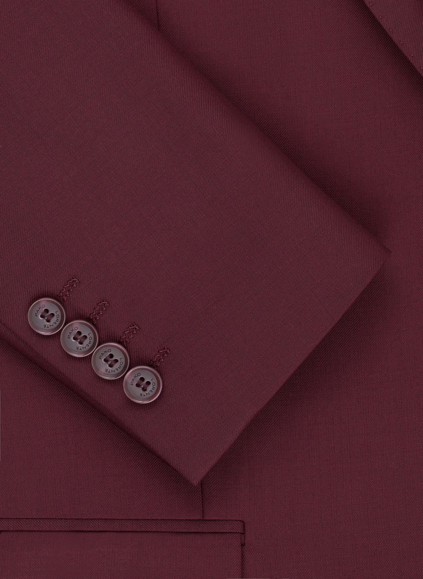 Marynarka garniturowa w kolorze burgundowym - Pako Lorente