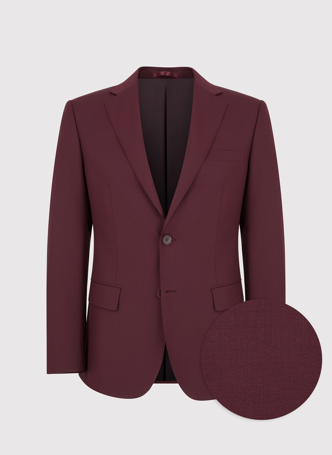 Marynarka garniturowa w kolorze burgundowym - Pako Lorente