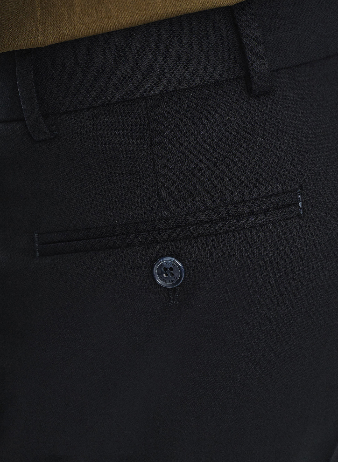 Spodnie garniturowe w kolorze granatowym - Pako Lorente