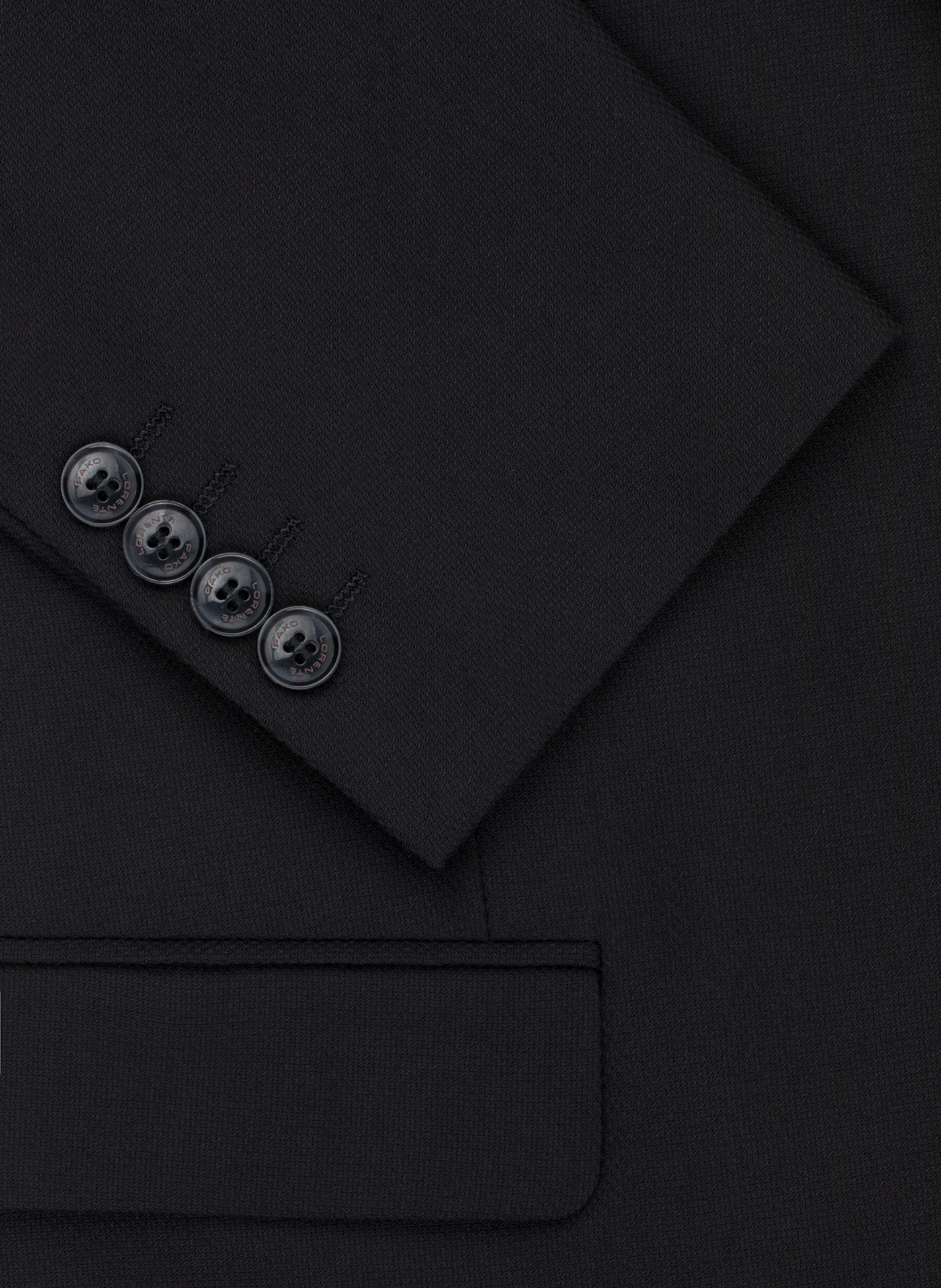 PAKO LORENTE - Czarna marynarka męska - Pako Lorente