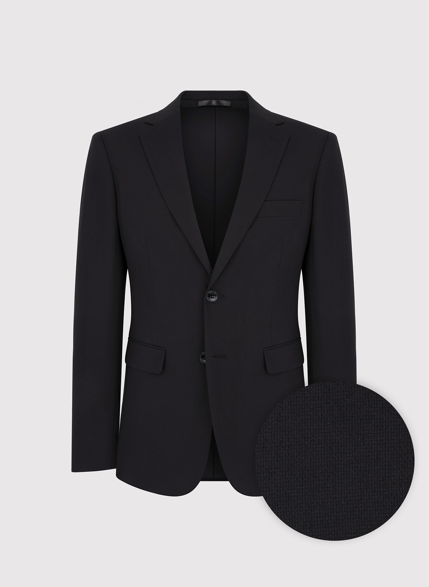 PAKO LORENTE - Czarna marynarka męska - Pako Lorente