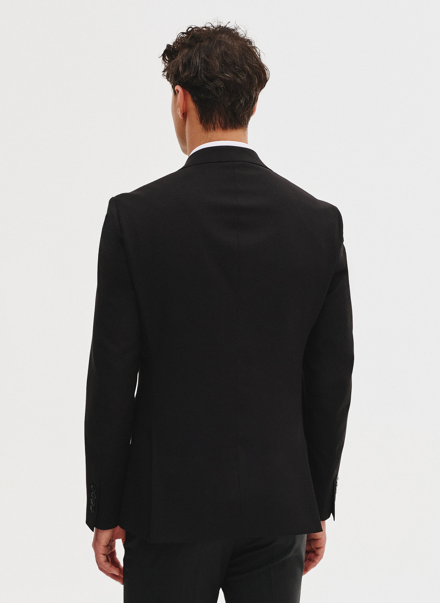 PAKO LORENTE - Czarna marynarka męska - Pako Lorente