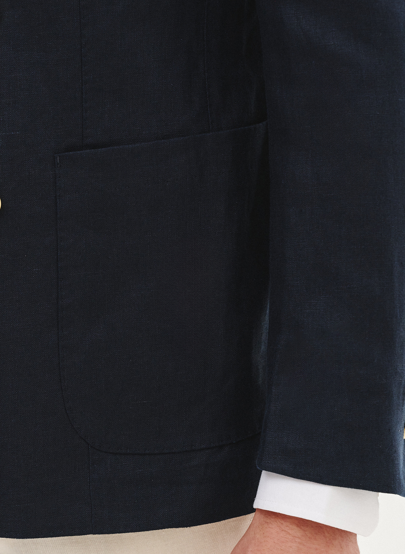 Lniana marynarka dwurzędowa - Pako Lorente