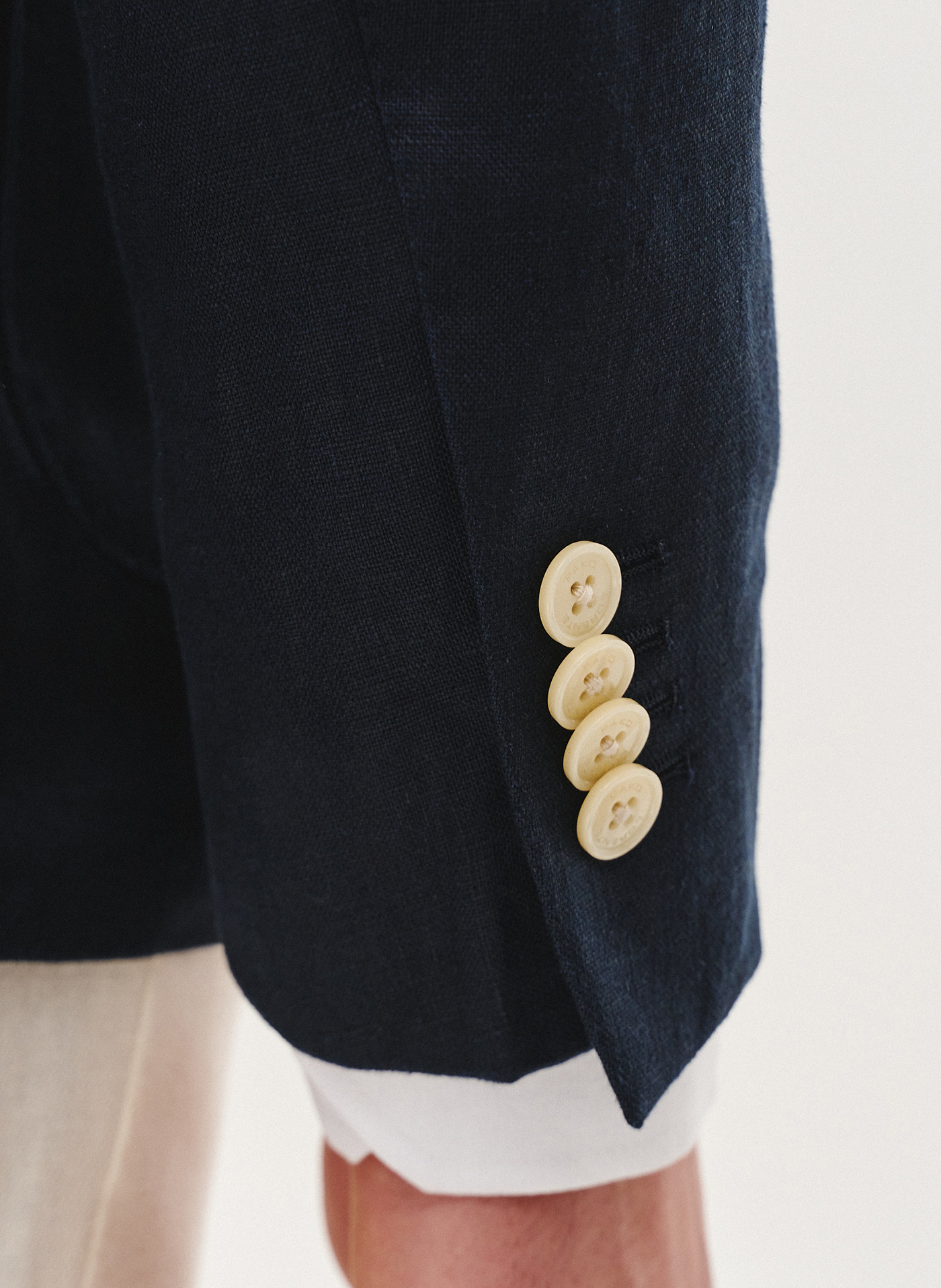 Lniana marynarka dwurzędowa - Pako Lorente