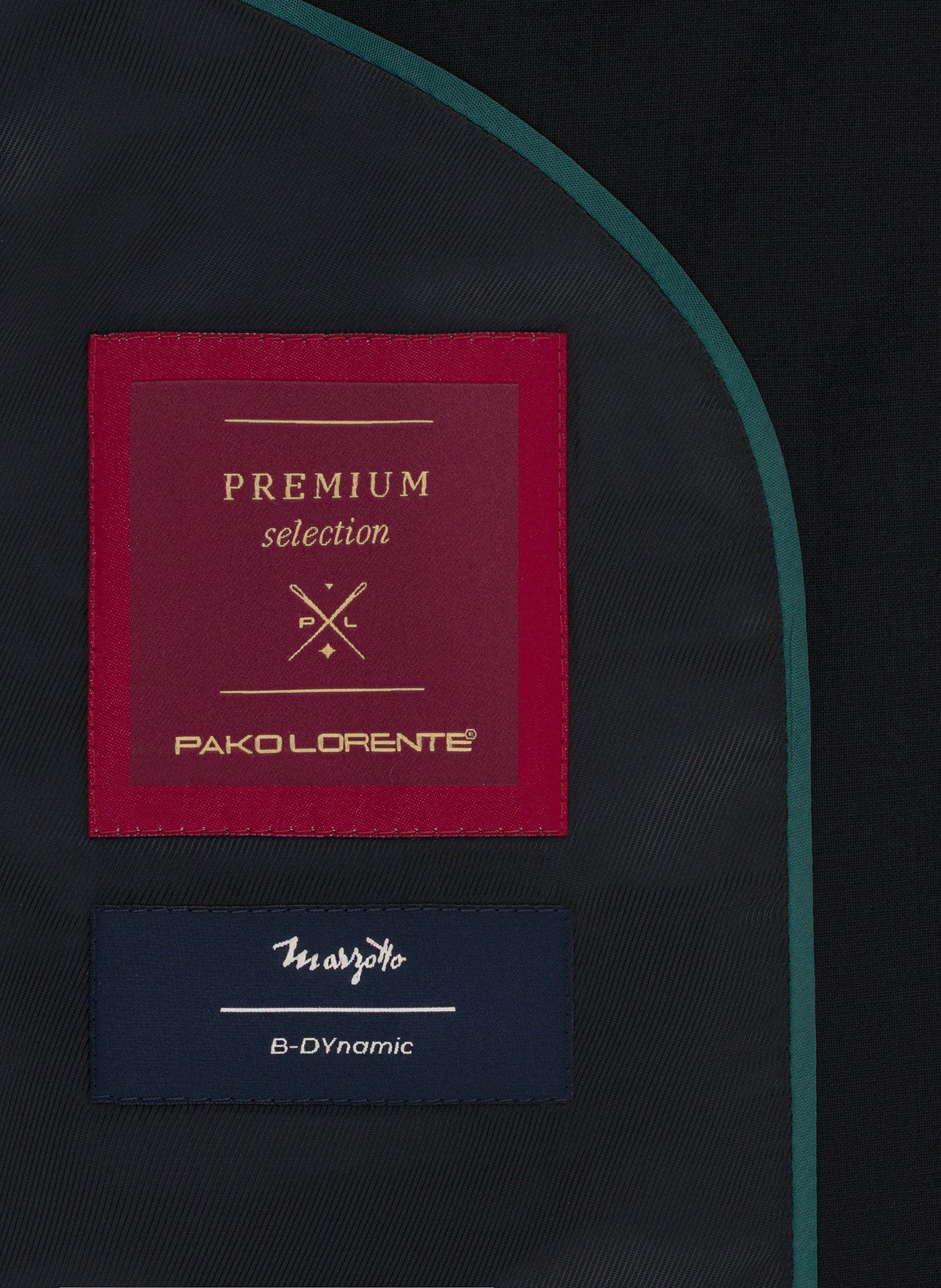 Wełniana marynarka garniturowa w kolorze czarnym - Pako Lorente