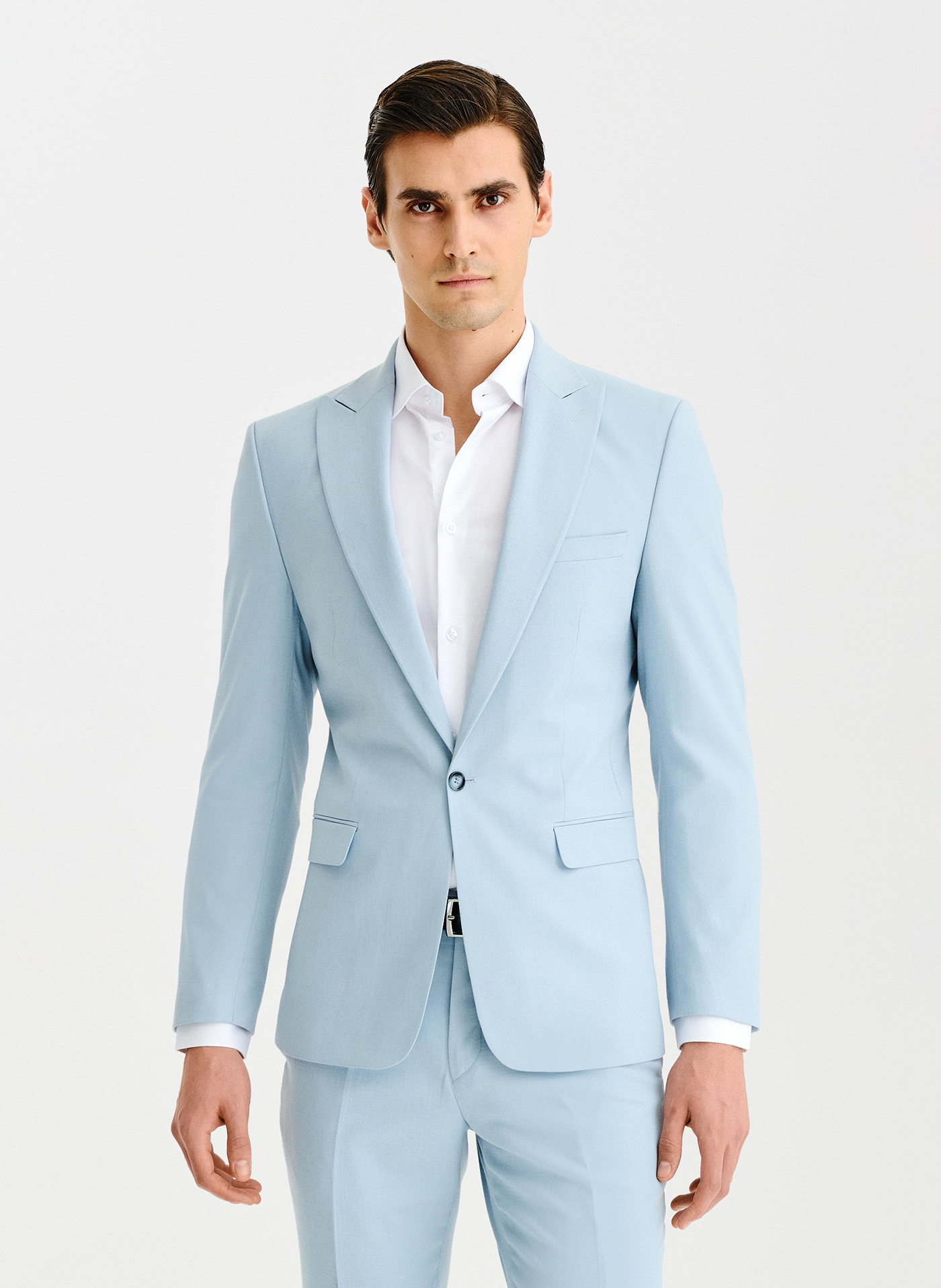 PAKO LORENTE - Błękitna marynarka garniturowa - Pako Lorente