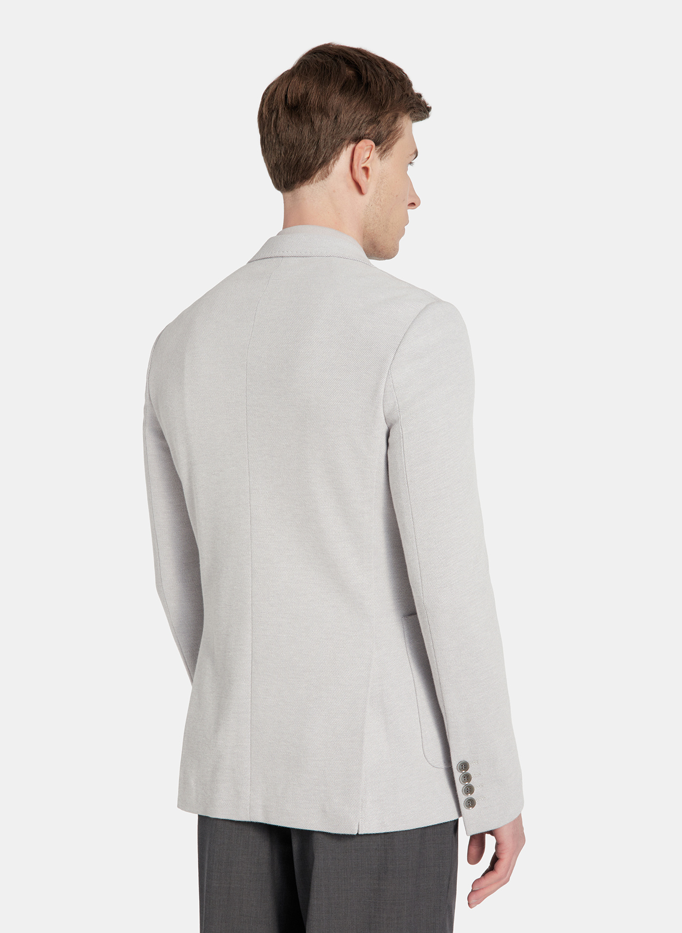 PAKO LORENTE - Szara marynarka z dzianiny - Pako Lorente