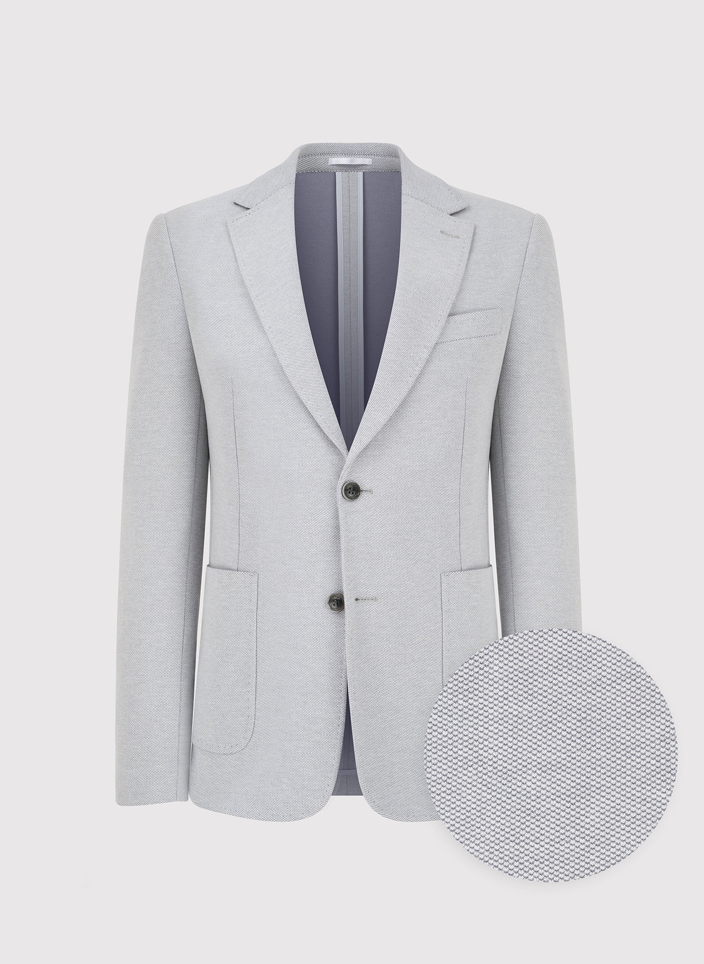 PAKO LORENTE - Szara marynarka z dzianiny - Pako Lorente