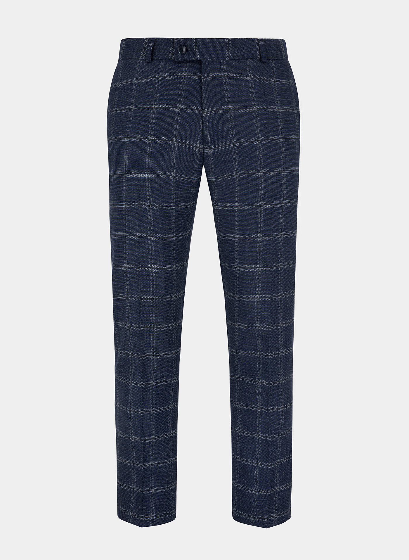 Granatowe spodnie garniturowe P21WF-6G-032-G - Pako Lorente