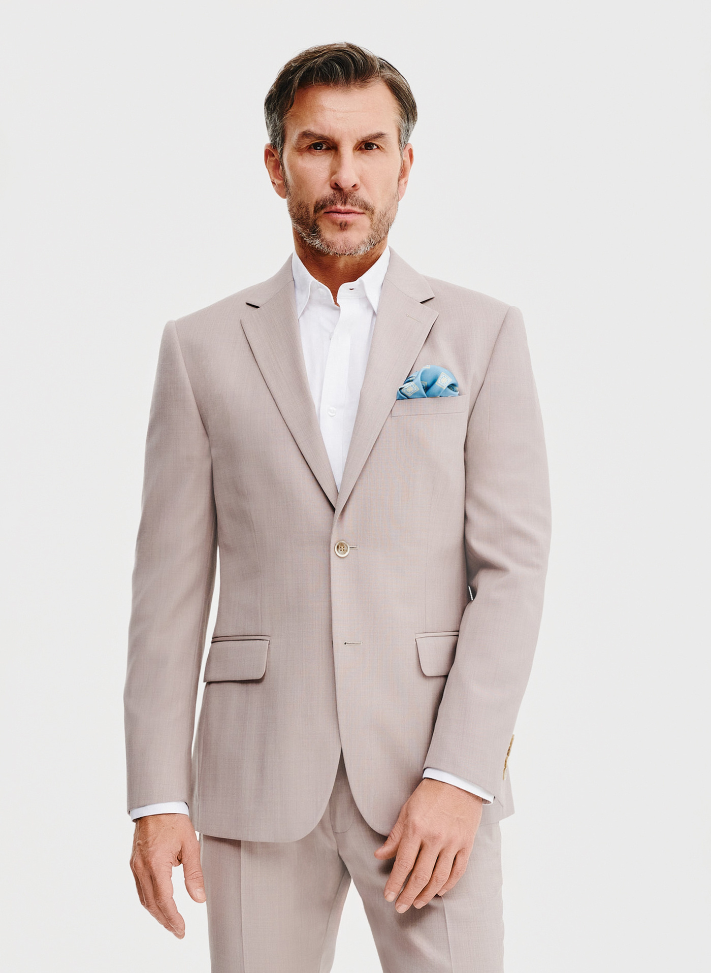 Marynarka garniturowa w kolorze różowym - Pako Lorente