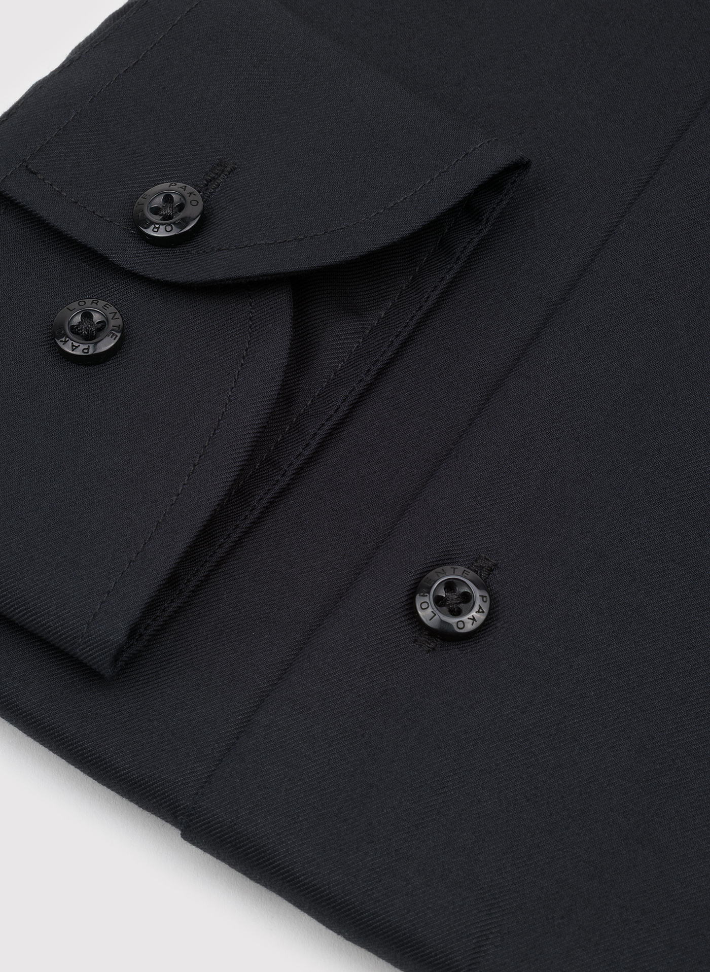 PAKO LORENTE - Czarna koszula męska - Pako Lorente