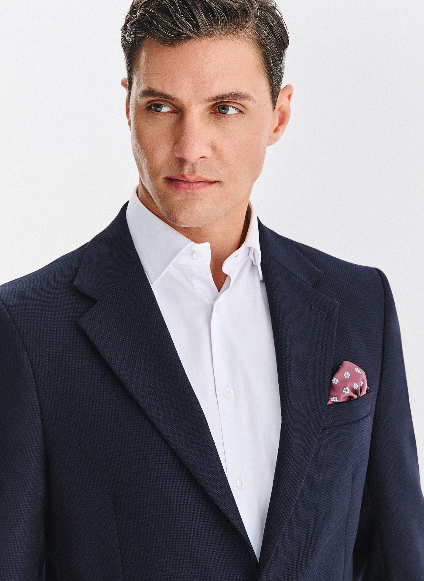 PAKO LORENTE - Wełniana marynarka w kolorze granatowym - Pako Lorente