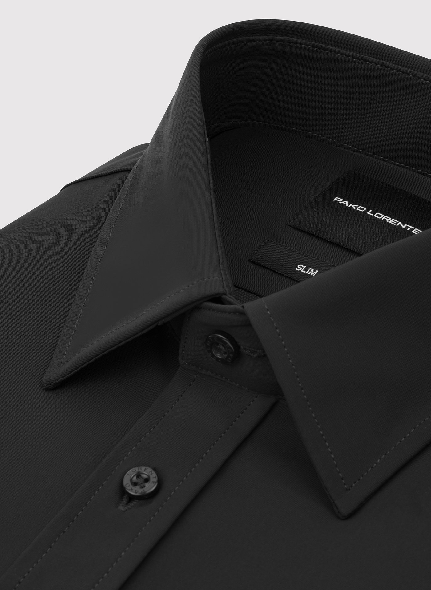 Czarna koszula męska - Pako Lorente