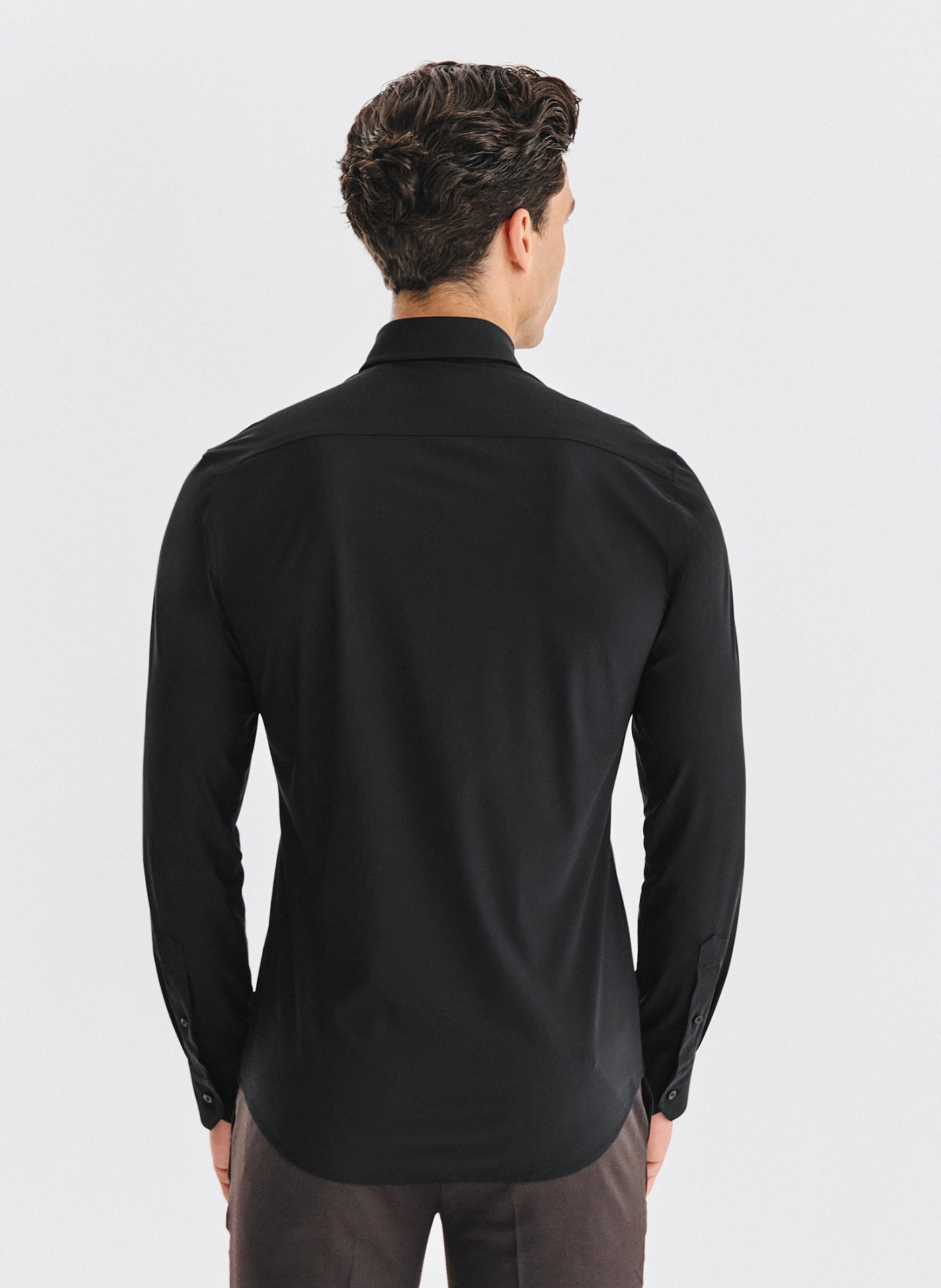 Czarna koszula męska - Pako Lorente