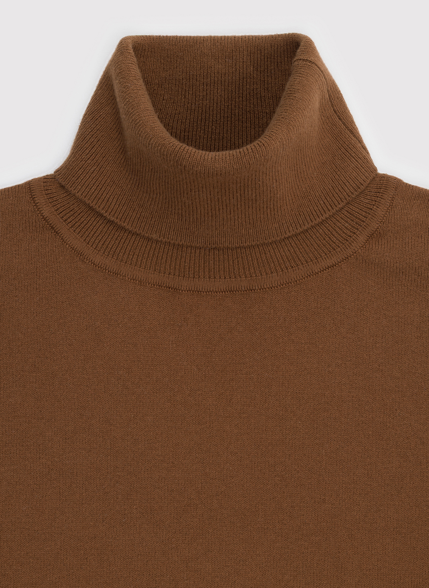 PALKO LORENTE - Kamelowy gładki golf męski - Pako Lorente