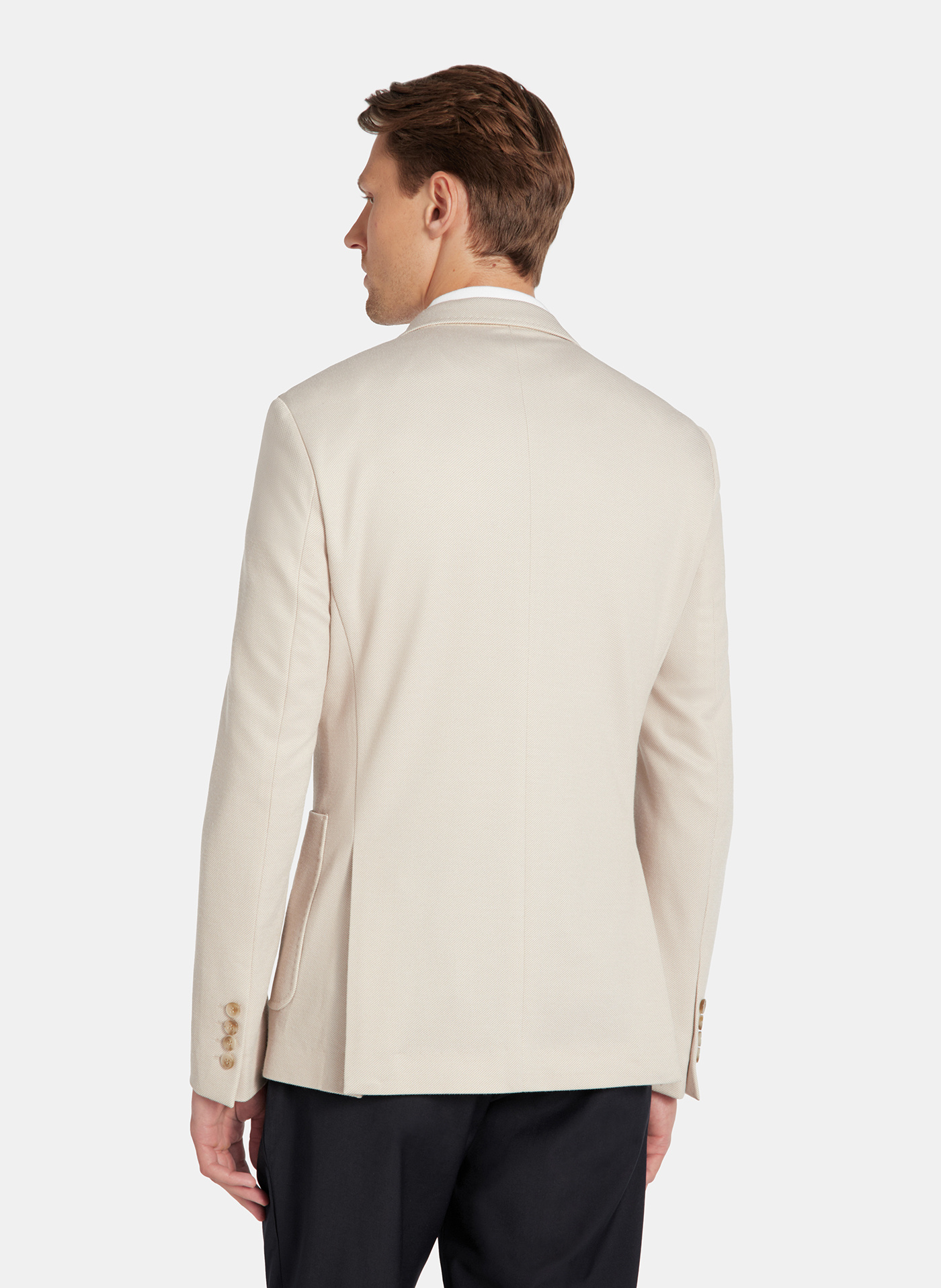 PAKO LORENTE - Beżowa marynarka z dzianiny - Pako Lorente